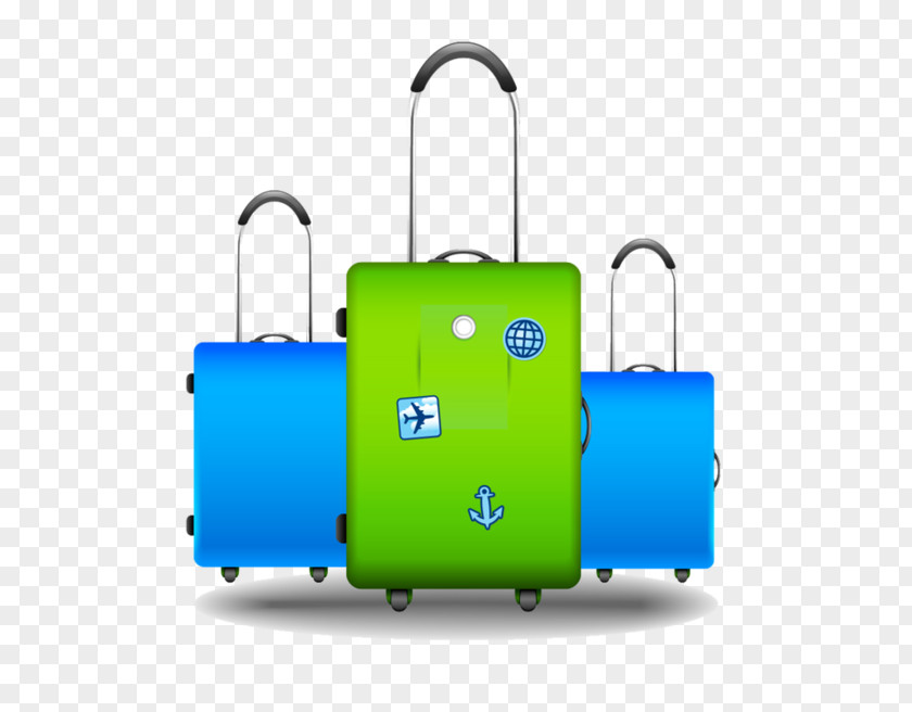 Design Brand Suitcase PNG