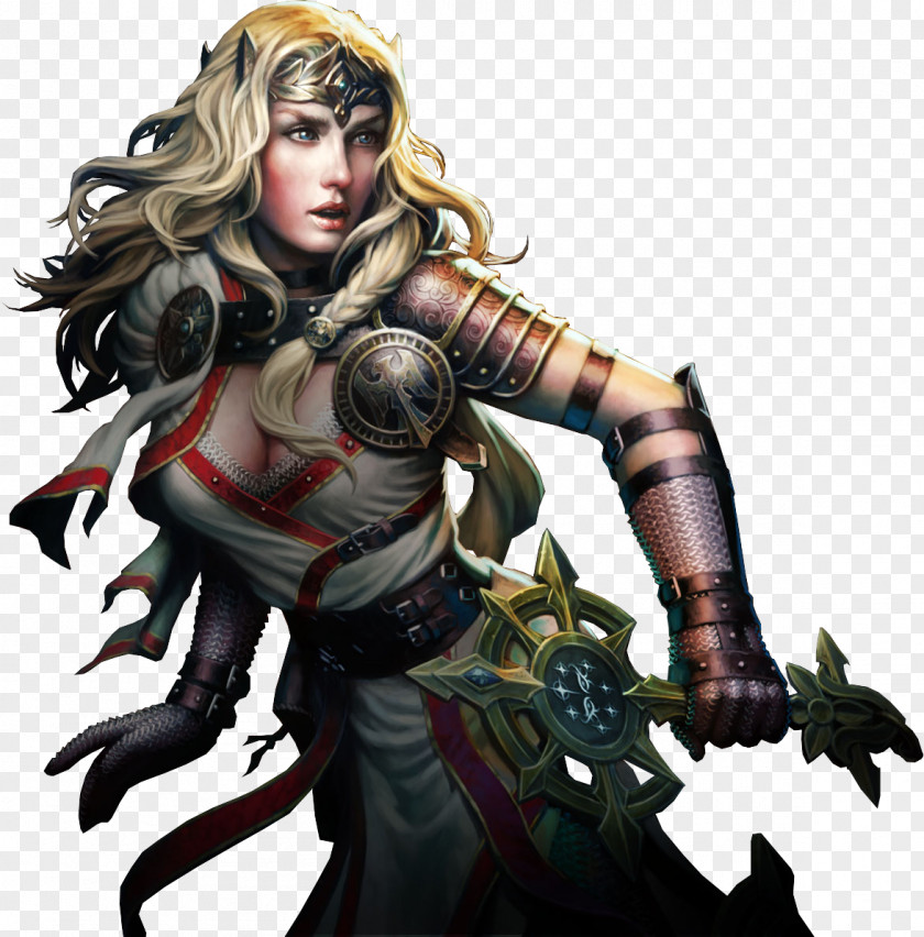 Fantasy Women Neverwinter Dungeons & Dragons Cleric DeviantArt Female PNG