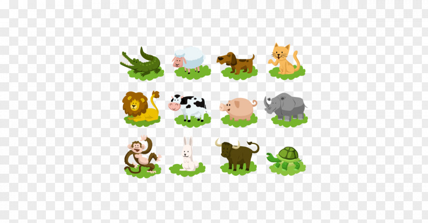 Animals Vector Animal Cartoon Clip Art PNG