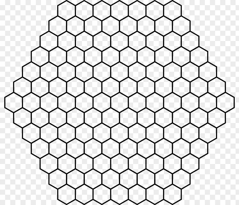 Geometrical Vector Hexagonal Tiling Tessellation Clip Art PNG