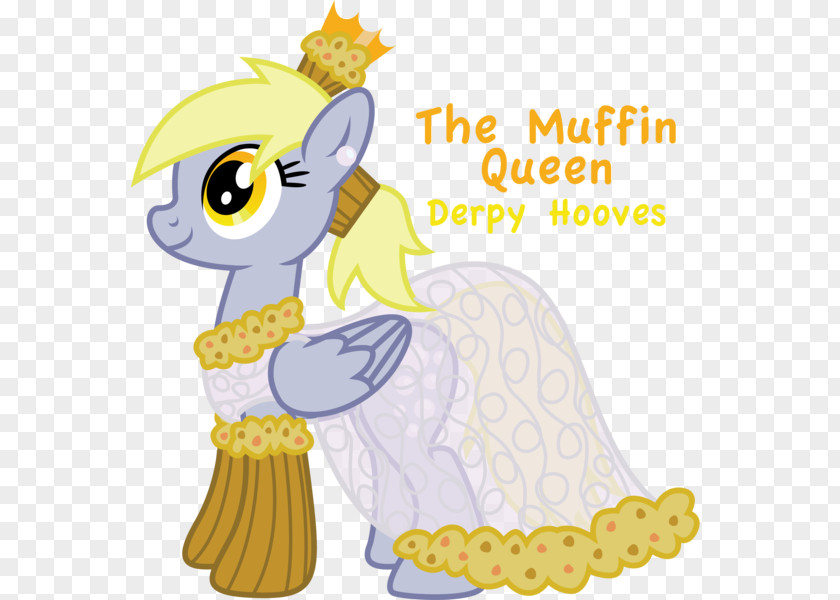 Muffin Queen Derpy Hooves Pony Winged Unicorn PNG