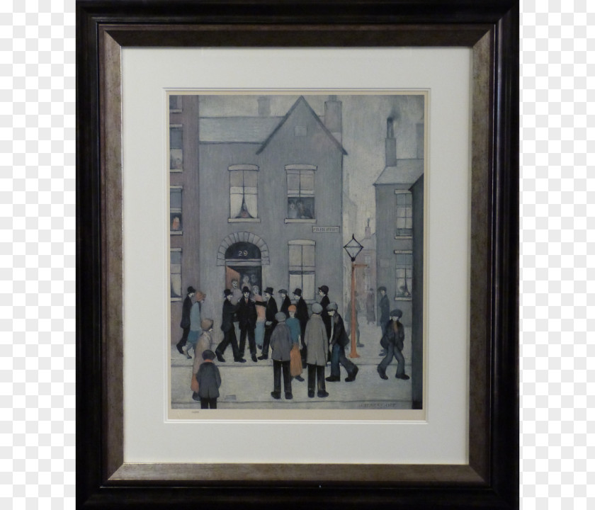 Painting The Lowry Laurence Stephen Lowry, 1887-1976 Coming From Mill Art PNG