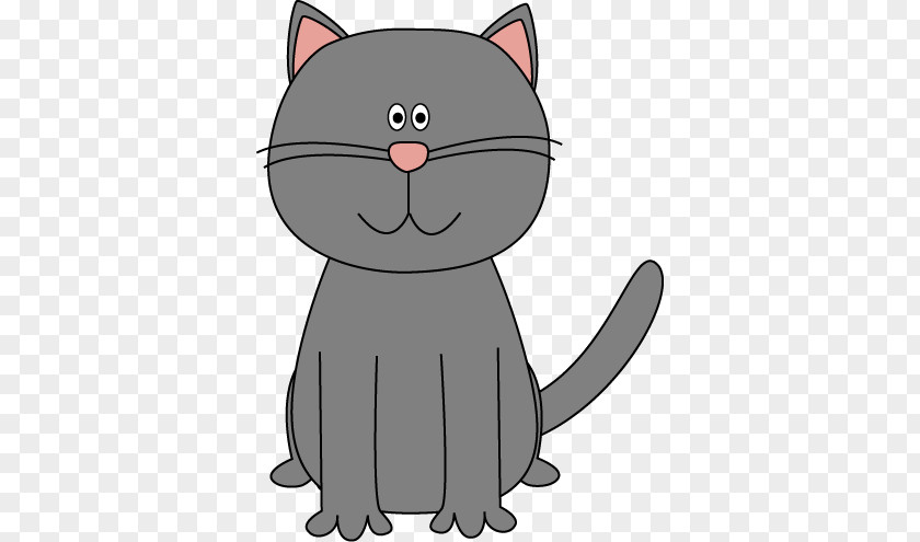 Simple Cat Cliparts Kitten Cartoon Clip Art PNG