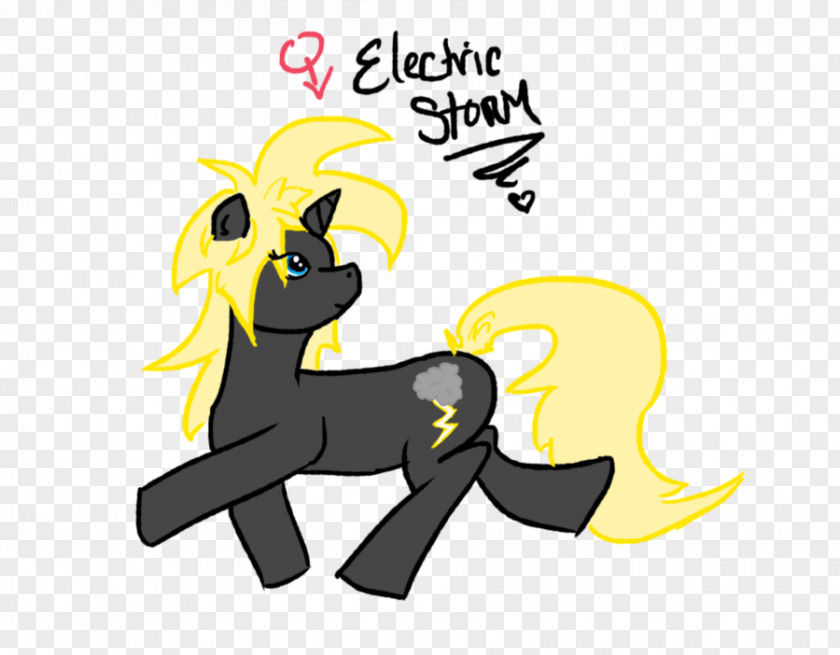 Electrical Storm Horse Dog Logo Illustration Canidae PNG