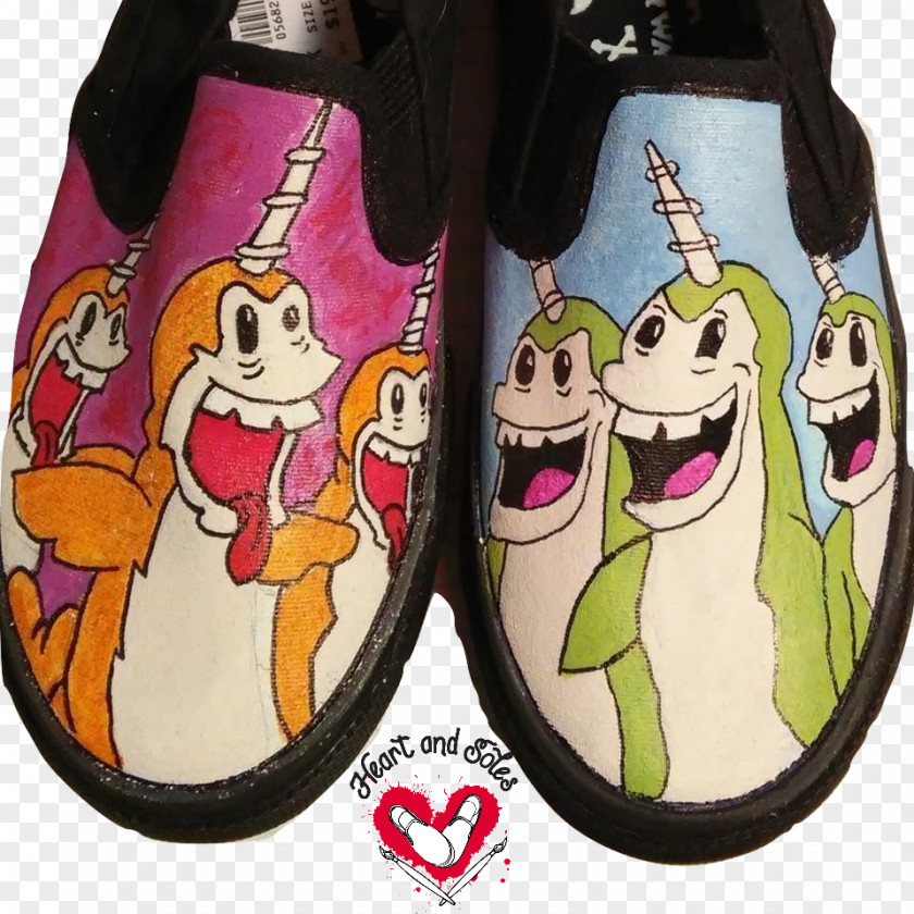 Hand Painted Shoe Slipper Footwear Morticia Addams Converse PNG
