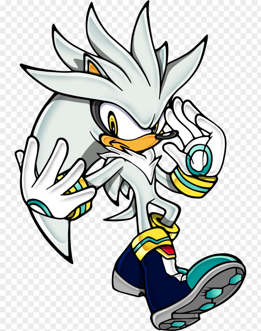 Silver Shadow The Hedgehog Sonic Drawing PNG