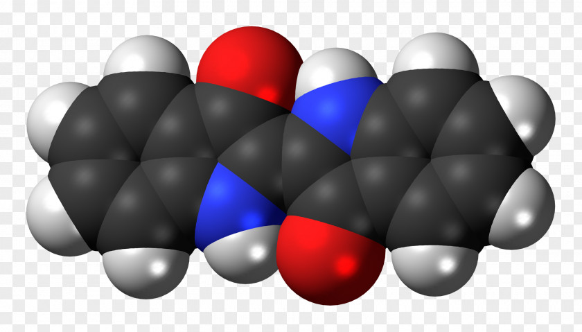 Space-filling Model Molecule Pentacene Pyocyanin Polycyclic Aromatic Hydrocarbon PNG