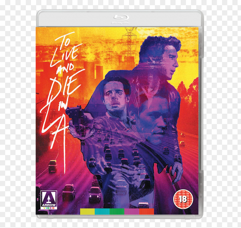 William Friedkin To Live And Die In L.A. Blu-ray Disc Arrow Films PNG