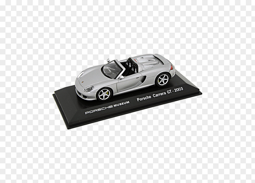 Porsche Carrera GT Museum Model Car PNG