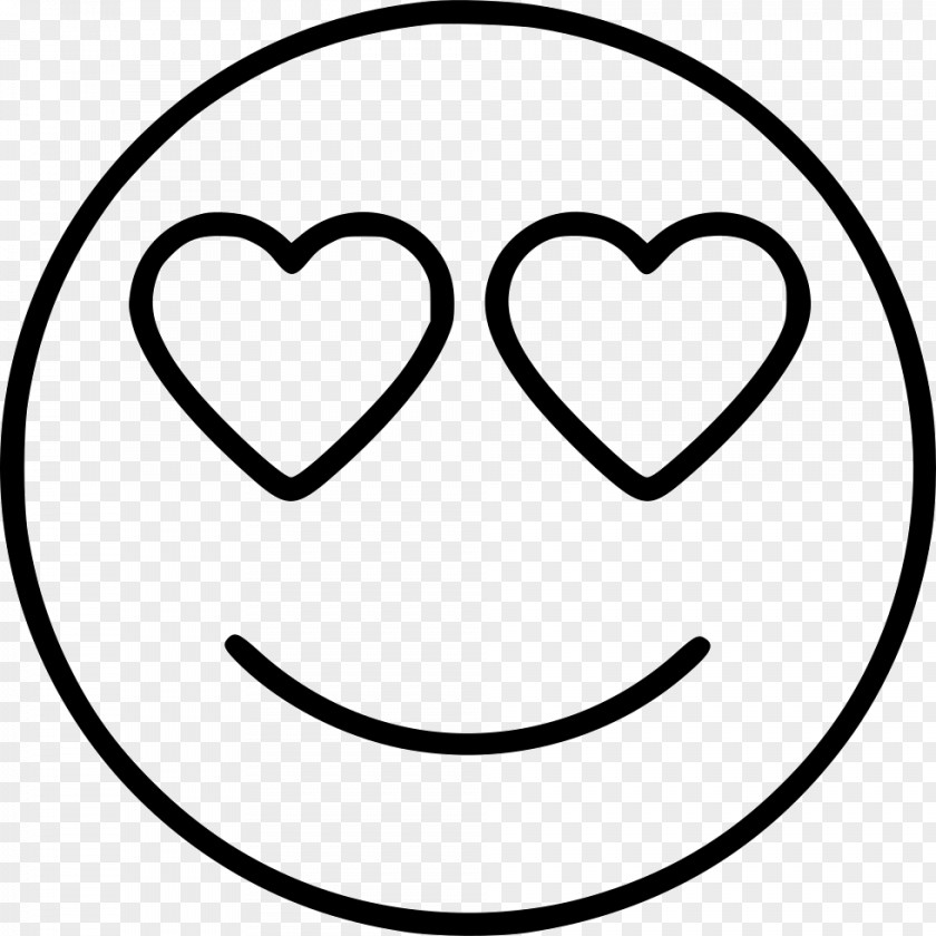 Smiley Nose White Line Art PNG