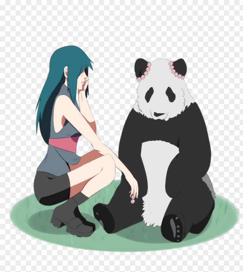 Welcome Panda Giant Cartoon PNG