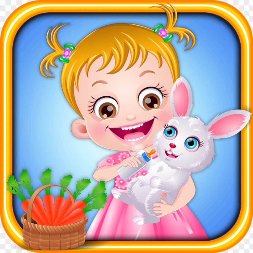 Caring Baby Hazel Cinderella Story Pet Care Games Newborn 2 Hair PNG