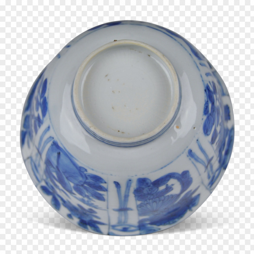 Cup Blue And White Pottery Ceramic Cobalt Saucer PNG