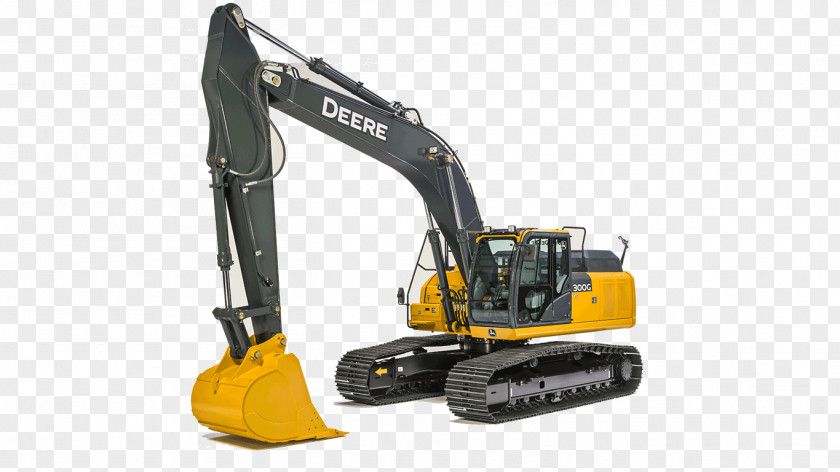 Excavator John Deere Heavy Machinery Architectural Engineering Digging PNG