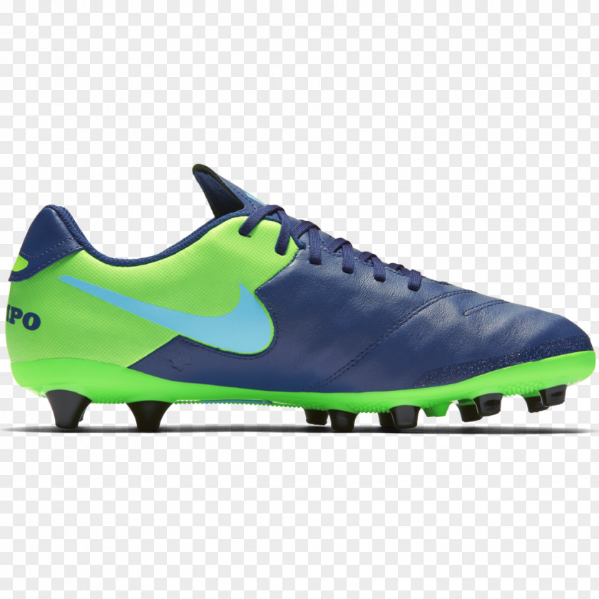 Nike Cleat Tiempo Football Boot Sneakers PNG