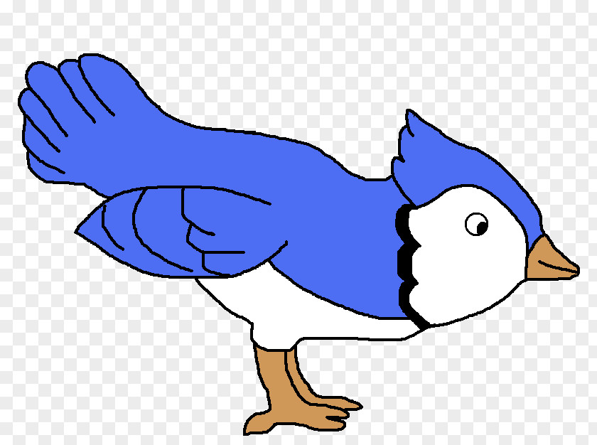 Watercolour Flying Birds Blue Jay Clip Art PNG
