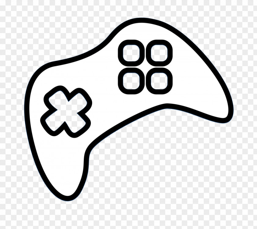 Coloring Book Game Controller Logo PNG