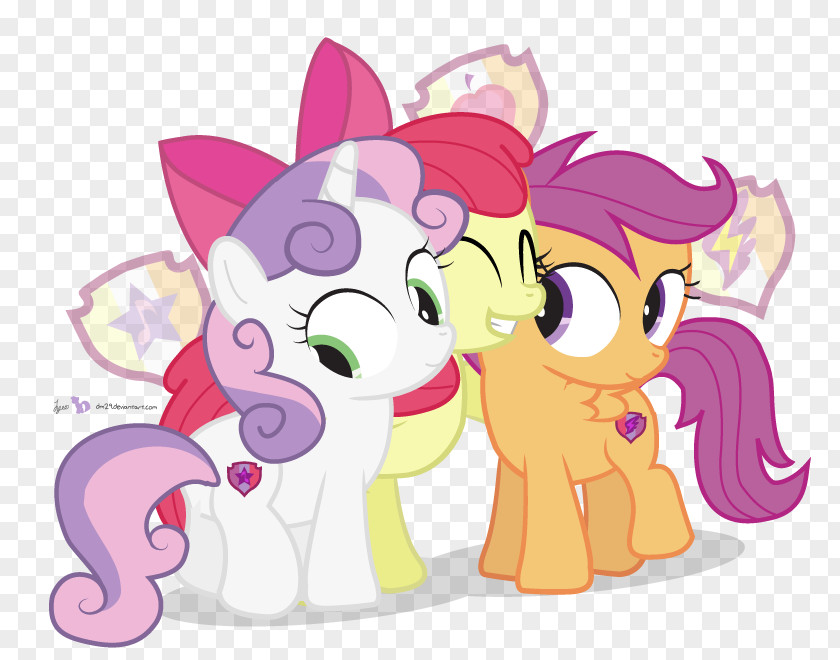 Cutie Mark Crusaders Pony Apple Bloom Rainbow Dash Sweetie Belle Scootaloo PNG