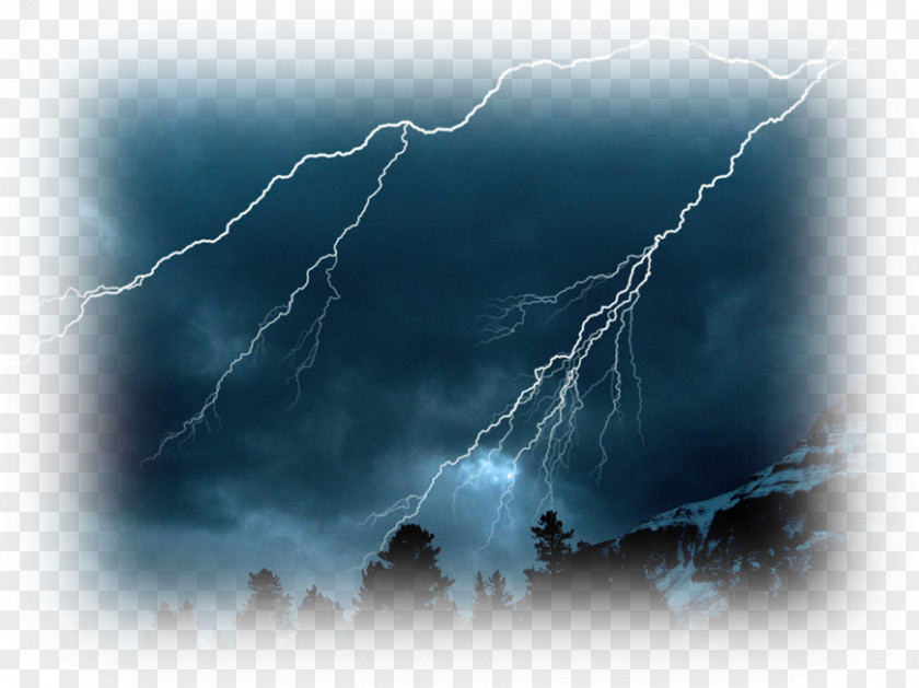 Lightning Desktop Wallpaper Thunder Energy Atmosphere PNG