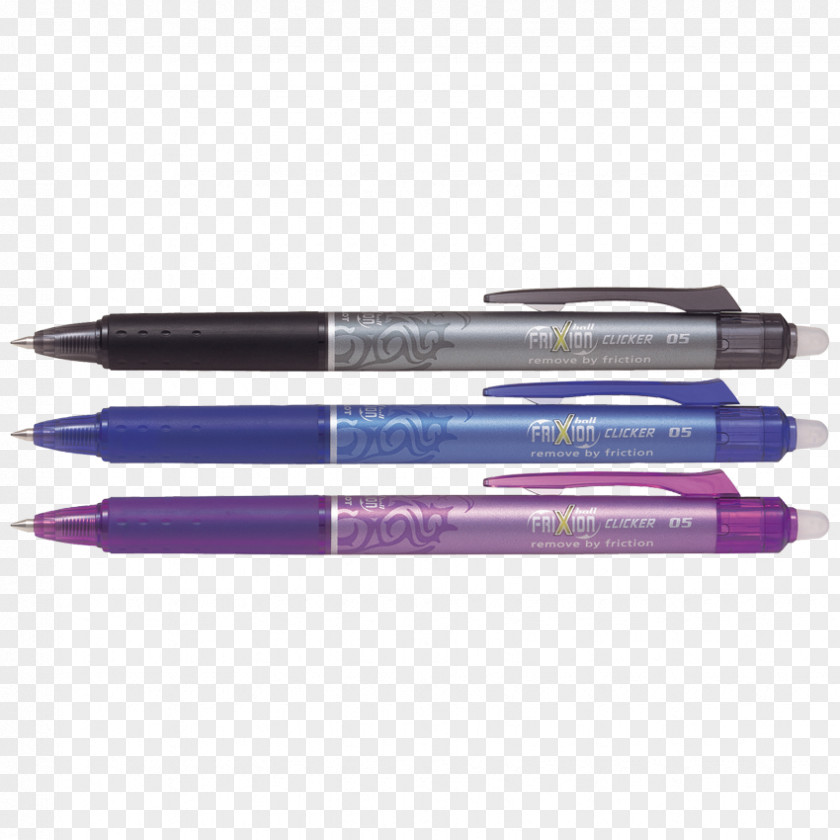 Pen Ballpoint Rollerball Pilot Frixion PNG