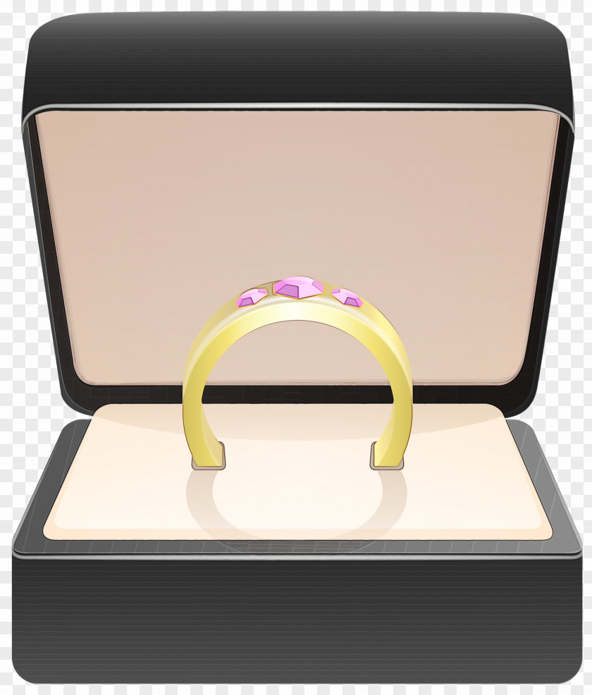 Suitcase Rectangle Ring Engagement Kettlebell Jewellery PNG