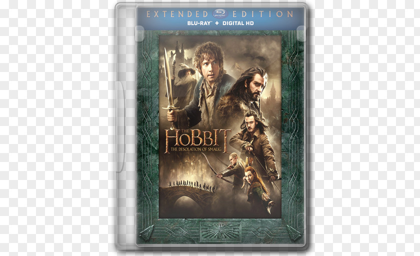 The Hobbit Blu-ray Disc Smaug Extended Edition Digital Copy PNG