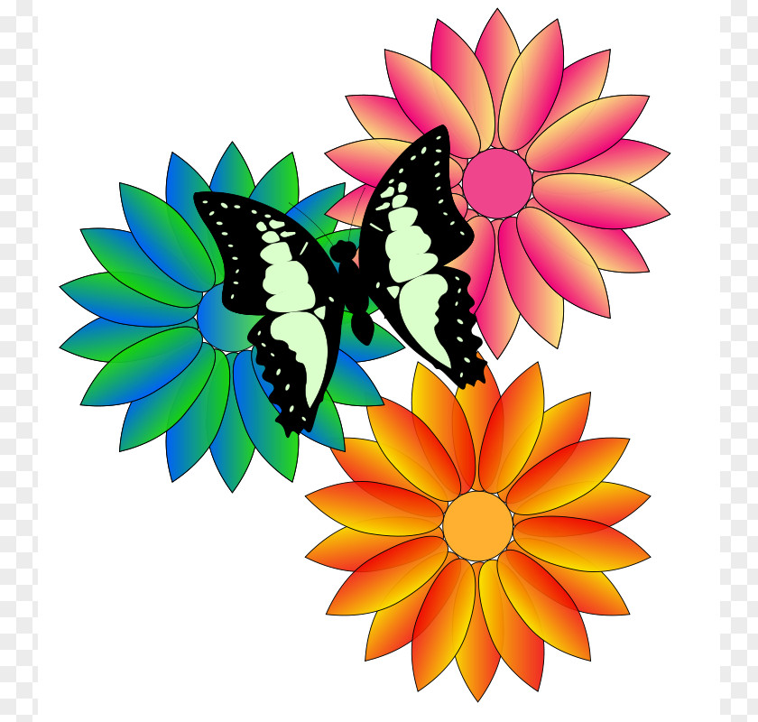 Tropical Flowers Clipart Flower Clip Art PNG