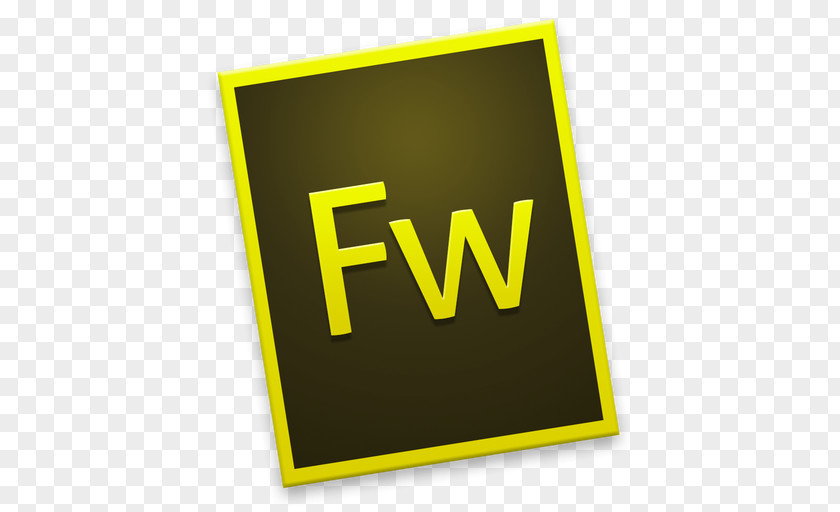 Adobe Fw Text Brand Yellow PNG