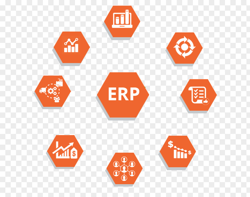 Business Enterprise Resource Planning Management System Architecture PNG