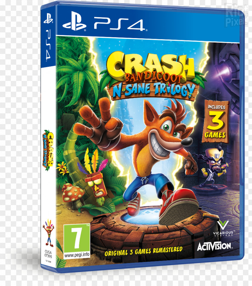 Crash Bandicoot N. Sane Trilogy 2: Cortex Strikes Back Bandicoot: Warped PlayStation PNG