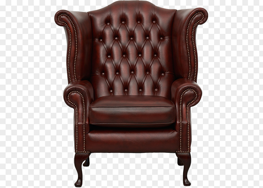 Delta Wing Chesterfield Chair Couch Queen Anne Style Furniture PNG