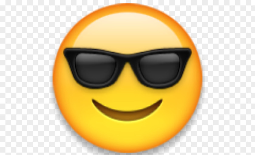 Emoji Sunglasses T-shirt Smiley Emoticon PNG