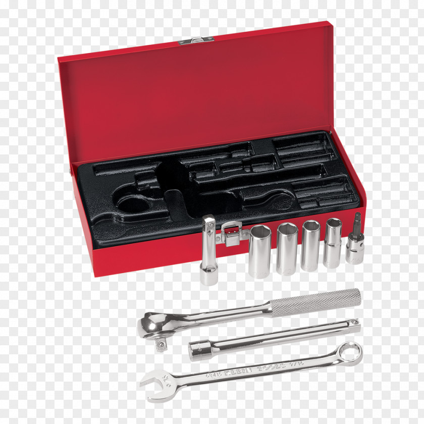 Socket Wrench Set Tool Spanners Klein Tools PNG