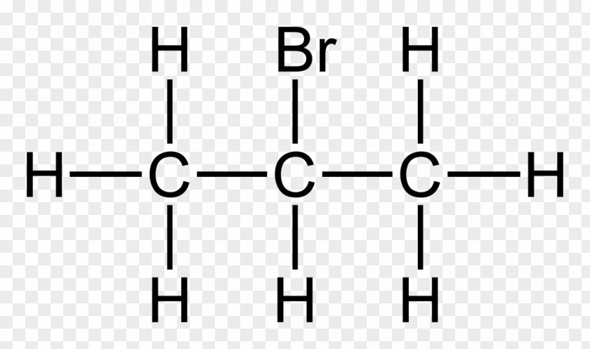 Structural Formula 1-Propanol 2-Bromopropane Chemical PNG