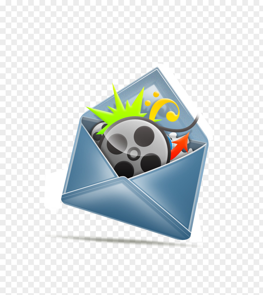 The Video In Envelope Computer File PNG