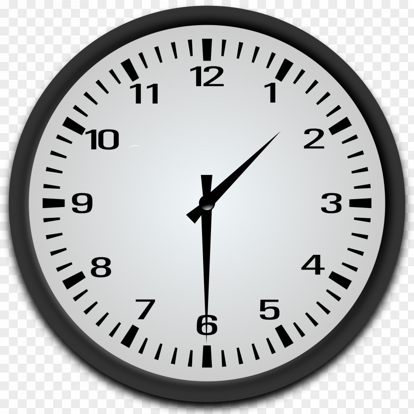 Clock 12-hour Digital Face Clip Art PNG