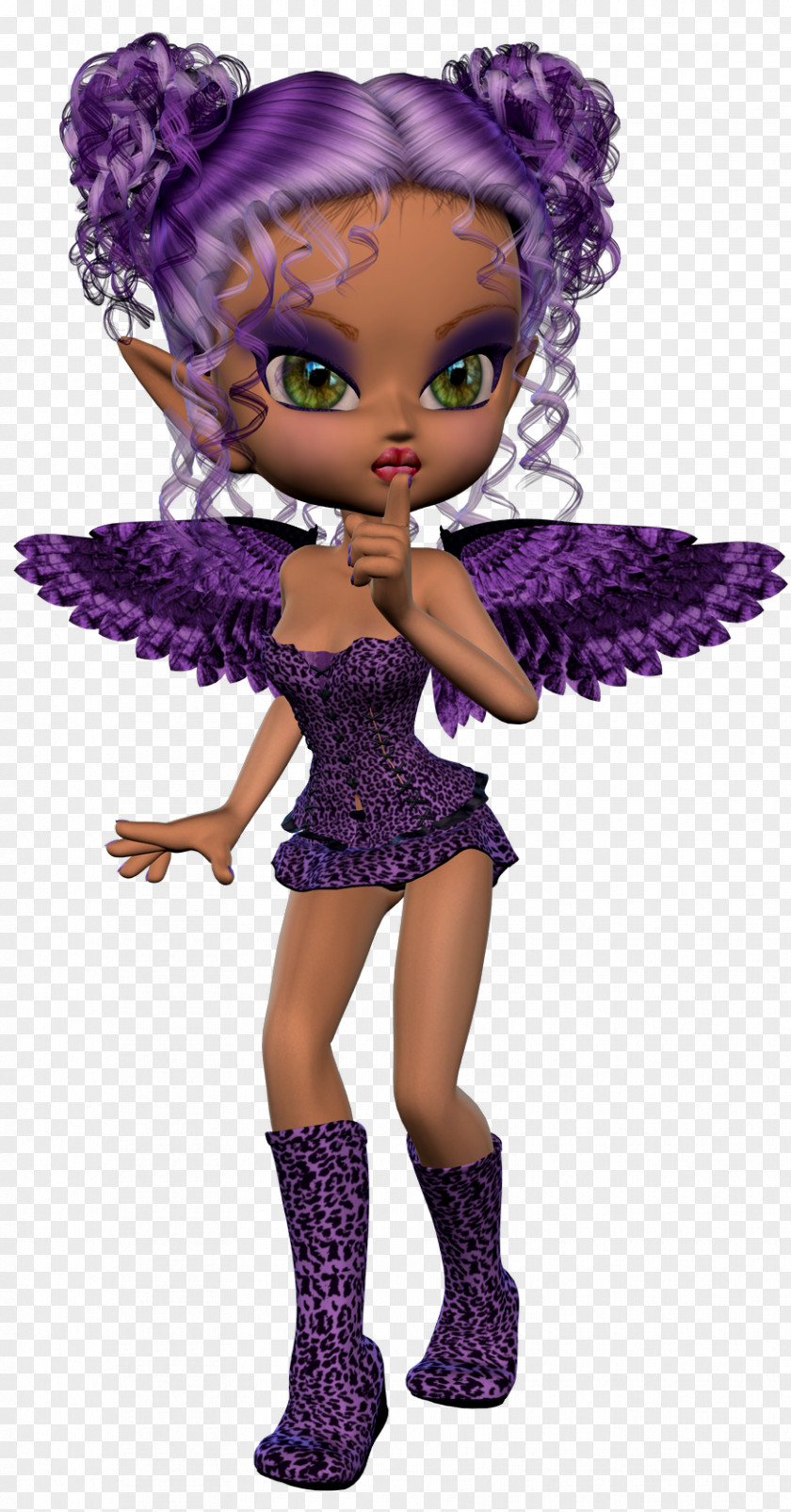 Fairies Barbie Doll Violet Purple Lilac PNG