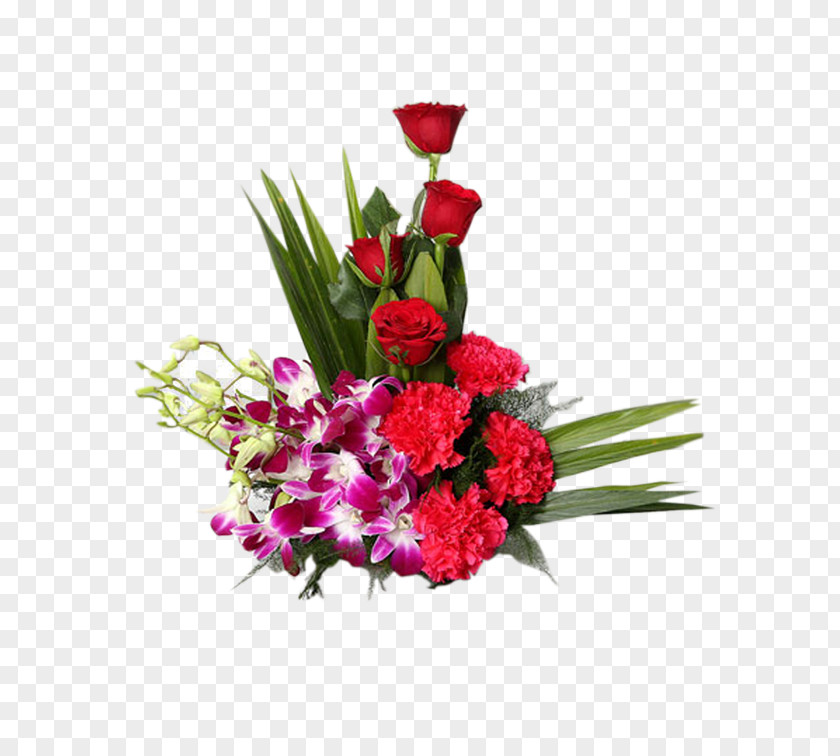 Flower Carnation Basket Bouquet Delivery PNG