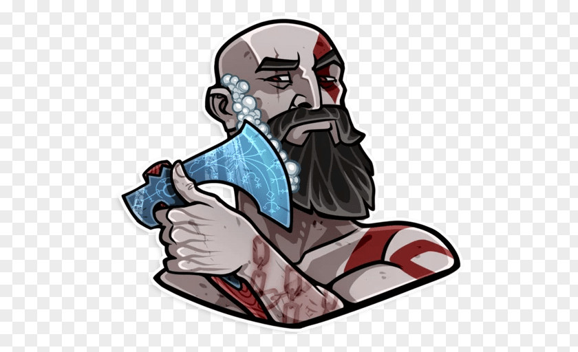 God Of War Kiss III Sticker Telegram Electronic Entertainment Expo 2016 PNG