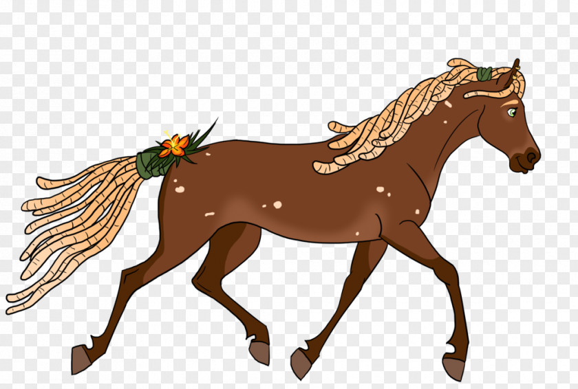 Rein Stallion Horse Cartoon PNG