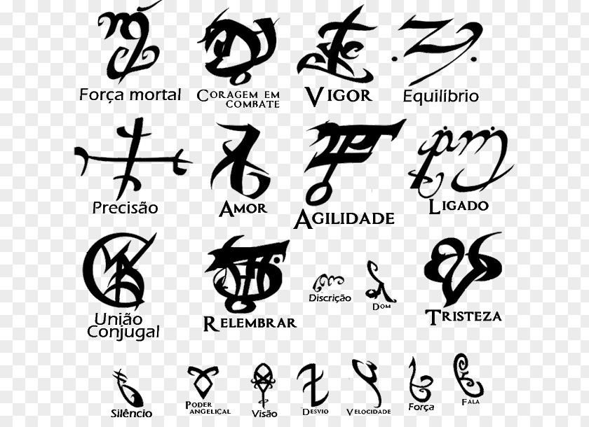 Symbol City Of Bones Clary Fray Alec Lightwood The Mortal Instruments PNG