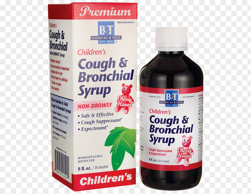 Bronchial Cough Medicine Syrup Bronchus Ounce PNG