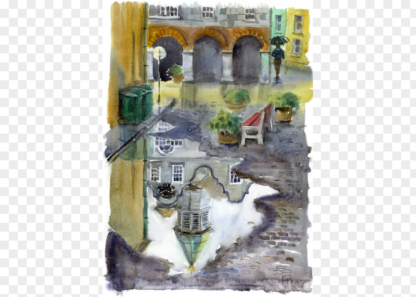 Painting Ludmila Korol Watercolor Artist PNG