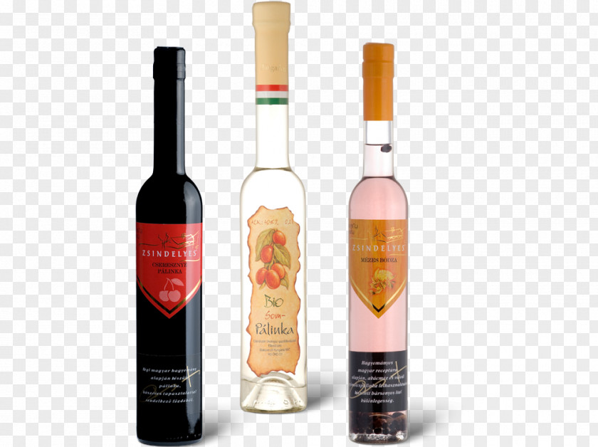 Wine Liqueur Dessert Pálinka Glass Bottle PNG