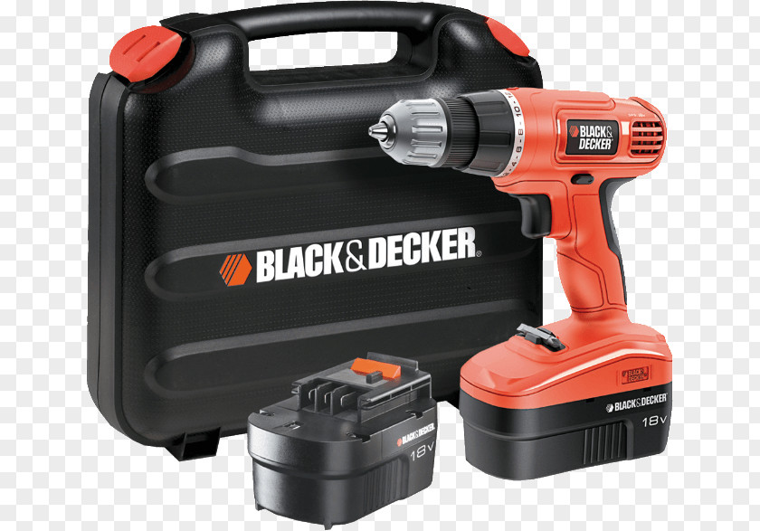 Black And Decker Tools & Augers Cordless Hammer Drill Power Tool PNG