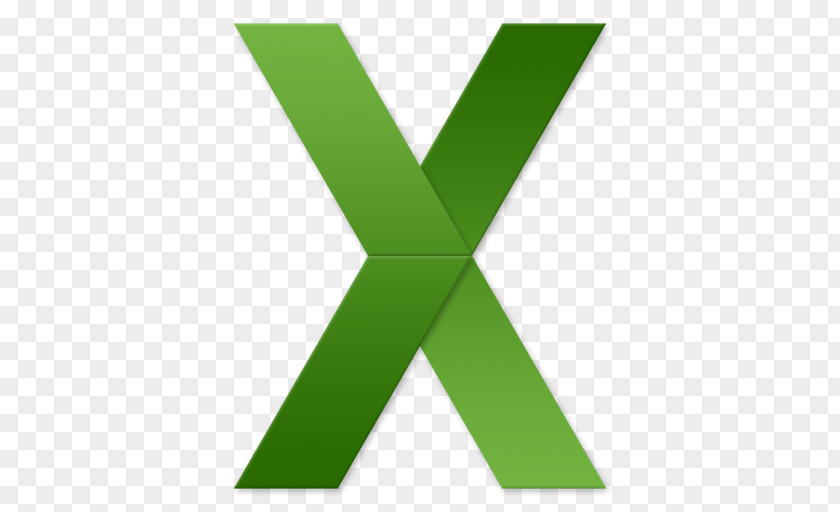 Excel Letter Triangle Grass Symbol PNG