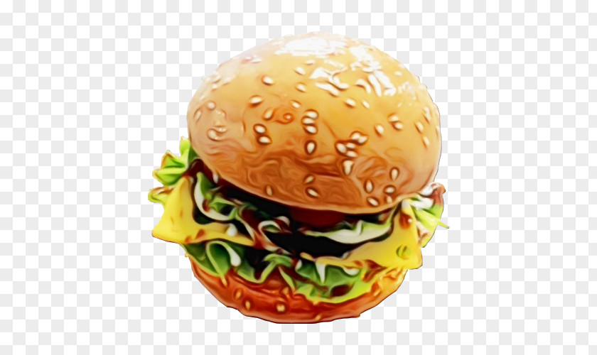 Baked Goods Big Mac Junk Food Cartoon PNG