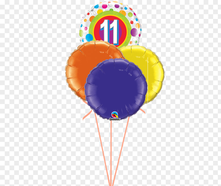 Balloon Birthday Inch Centimeter Foil PNG