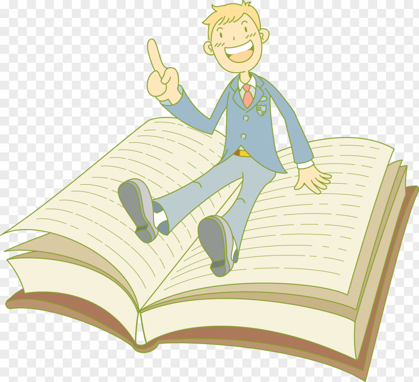 Class Clipart Adjective Book Child School Lesson PNG