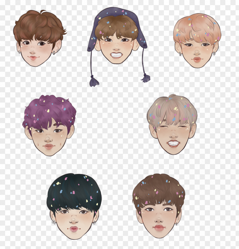Japanese Version StickerAgust D Con Conkuk RM BTS Spring Day PNG